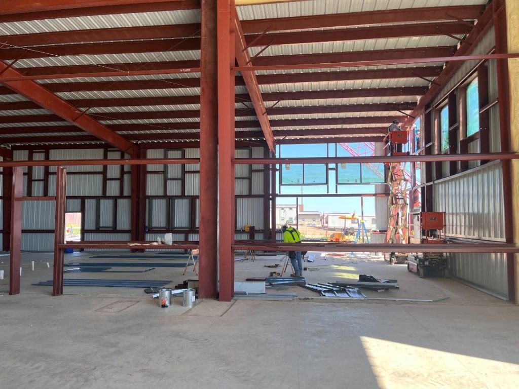Commercial Shop Insulation — Falcon Construction / MC Welding — photo 1