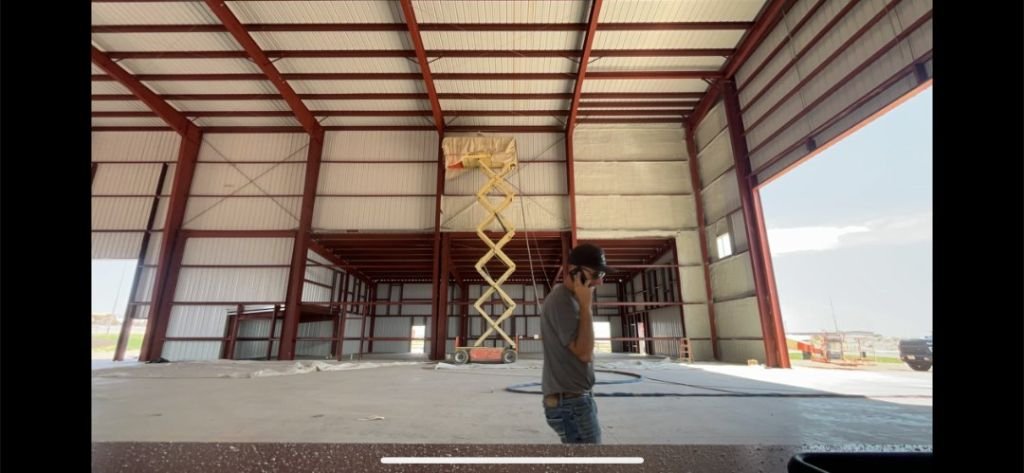 Commercial Shop Insulation — Falcon Construction / MC Welding — photo 2