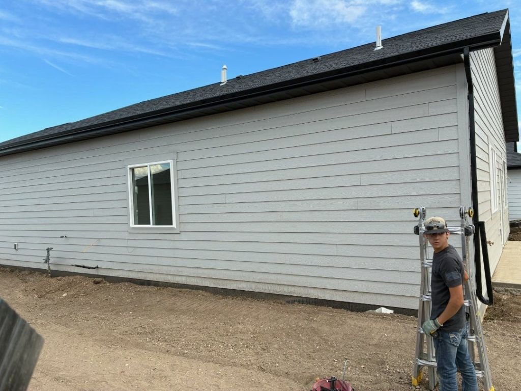 Sheridan Housing — Seamless Gutter Installation — photo 5